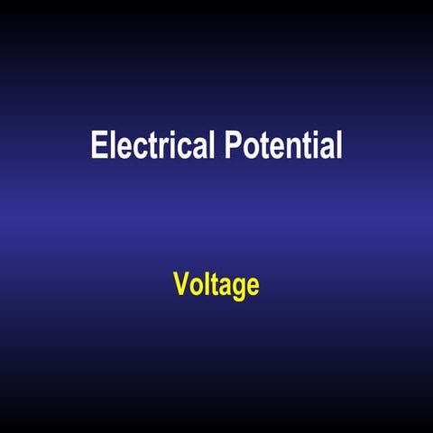 Electrical Potential