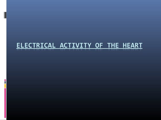 E.C.G. Part 3 | PPT | Heart and Cardiovascular Diseases | Diseases and ...