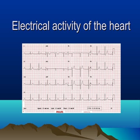 Electrical activity of the heart | PPT