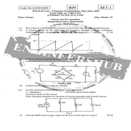 Electrical circuits1