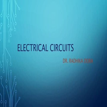 Electrical circuits 2
