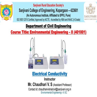 Electrical conductivity