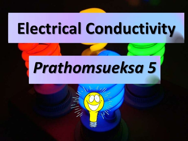 Electrical conductivity