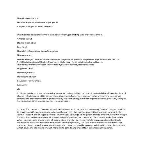 Electrical conductor.docx