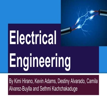 Electrical Engineering Final Presentation | PPTX