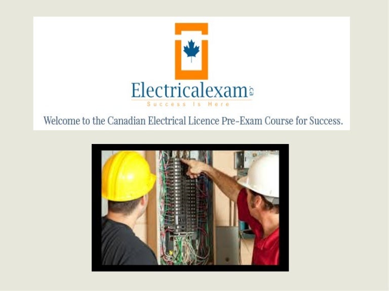 Electrical Exam Prep Courses Training Classes Canada
