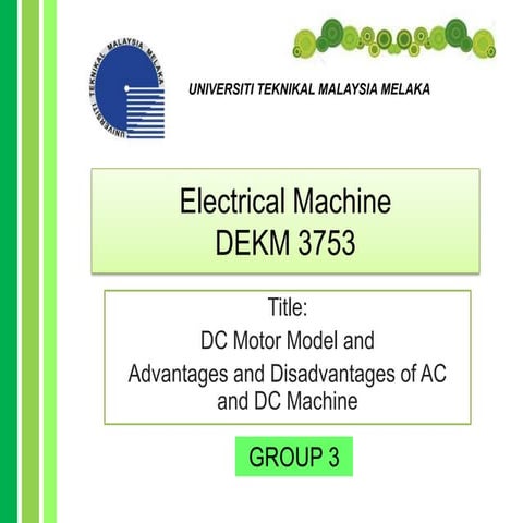 Advantages and Disadvatages of AC/DC Motor
