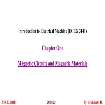 electrical machine.pdf lecture notes in DDU