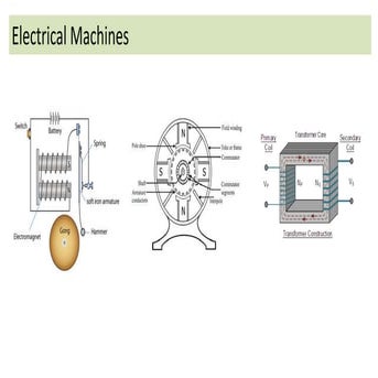 Electrical machine lecture 1 magnetic circuit