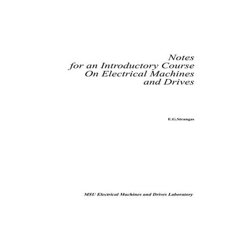 electrical machines
