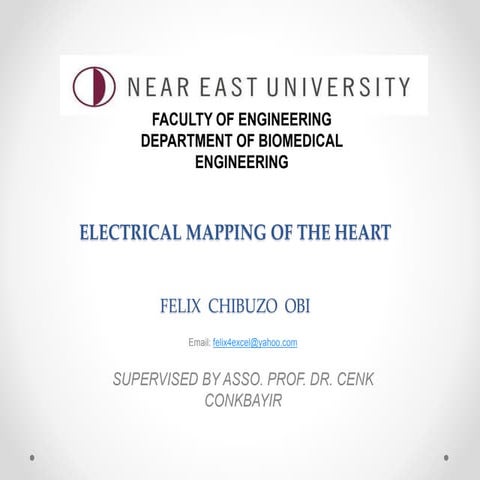 Electrical mapping of the heart