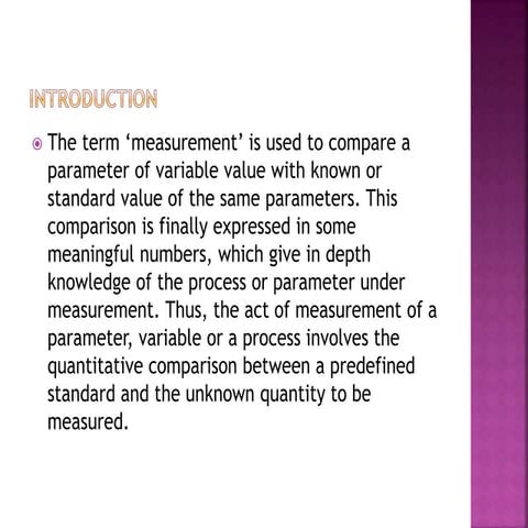 Electrical measurements and measuring instruments