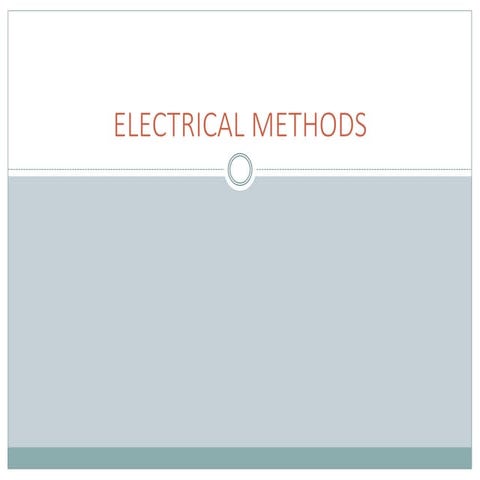 Electrical_Methods Schlumberger, Wenner and Dipole Dipole