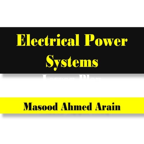 Electrical power systems