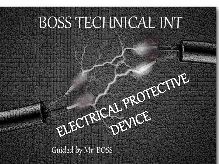 Electrical protective devices ec