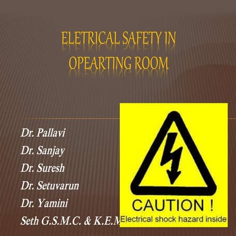 Electrical safety in OR