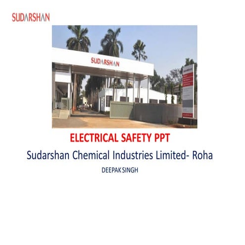 Electrical safety ppt(1)