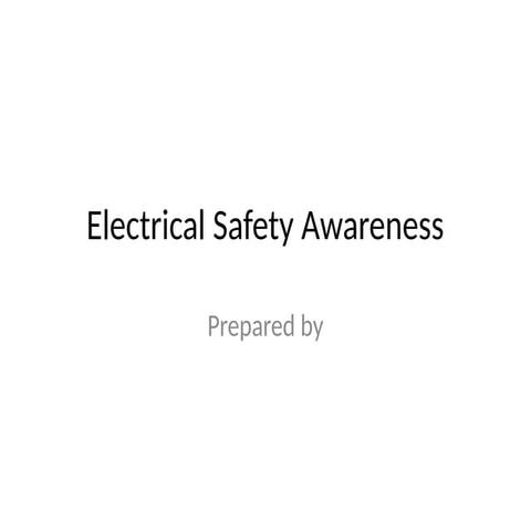 Electrical_Safety_Presentation_.pptx this ppt guide | PPTX