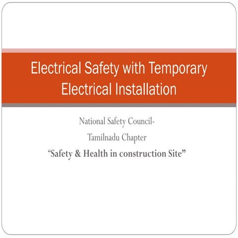 Electrical Safety with Temporary Electrical Installation.ppt
