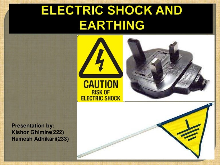 Electric shock and earthing