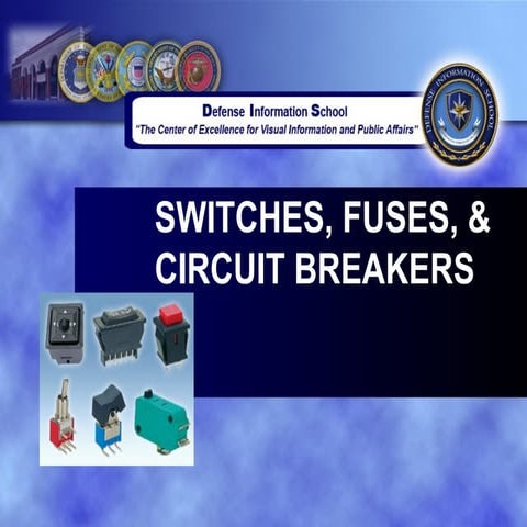 Electrical Switch Fuse Breaker Science.ppt