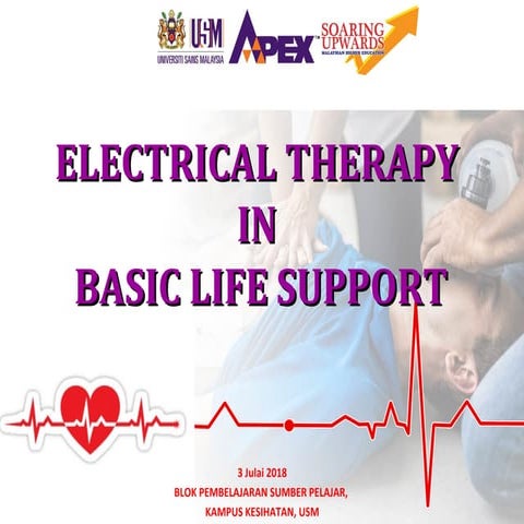Electrical therapy in bls 2018 | PPT
