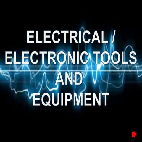 Electrical  tools