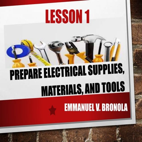 Electrical tools and materials.pptx