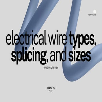 commonwiresplicesandjoints | PPTX
