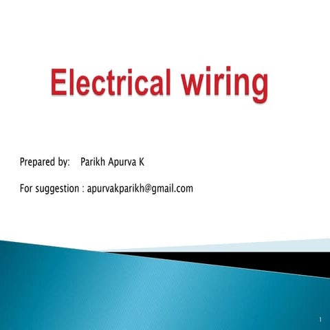 Electrical wiring