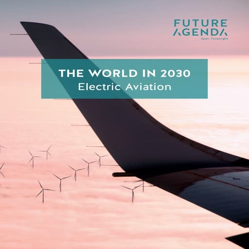 Electric aviation   world in 2030