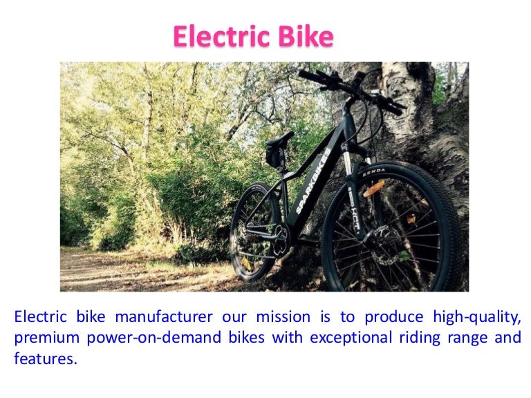 electric bike manufacturer