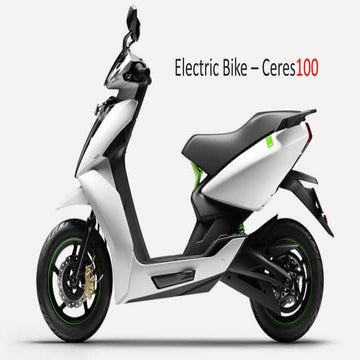 Electric Bikes Presentation.