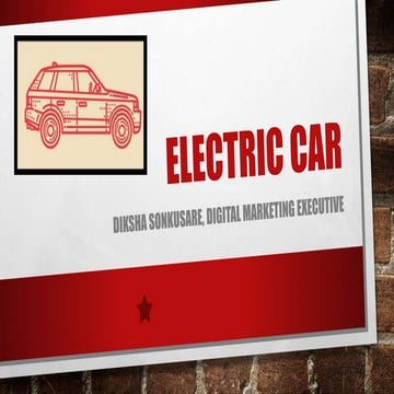 Electric car 1