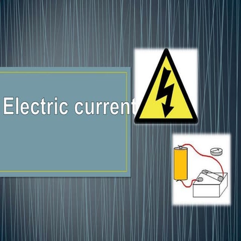 Electric current