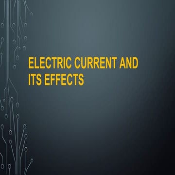 NCERT 7th class Electric Current and its Effects.pptx