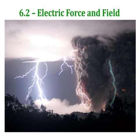 6.2 - Electric Force and field