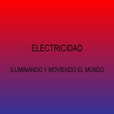 Electricidad
