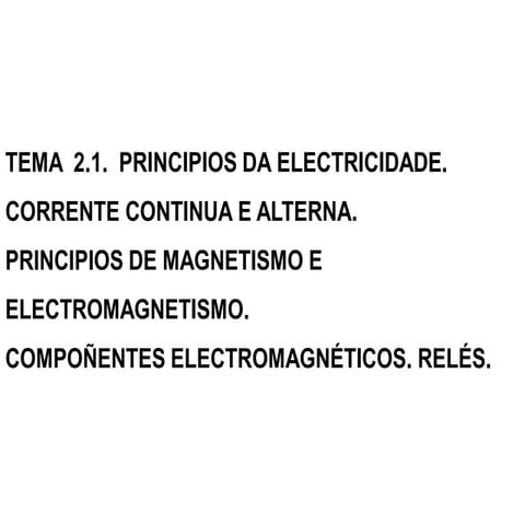 Electricidade