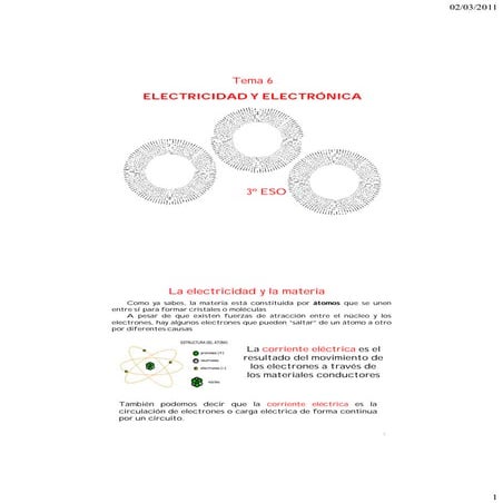Electricidad y electrónica