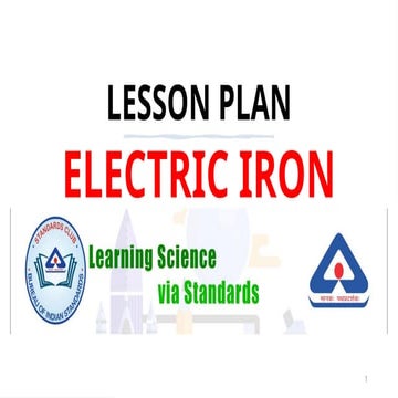 Electric Iron LEARNING SCIENCE VIA STANDARDS BIS.pptx