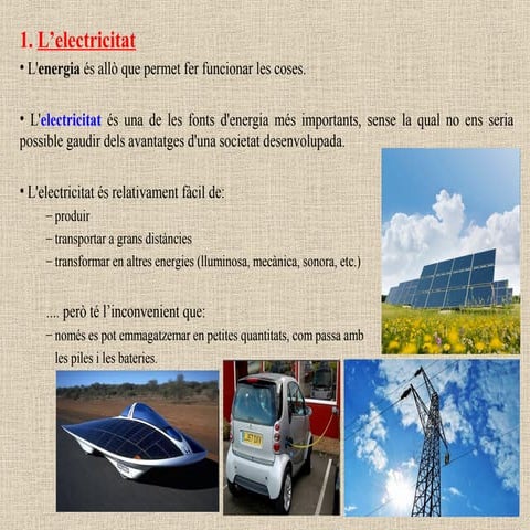 Electricitat 1er ESO