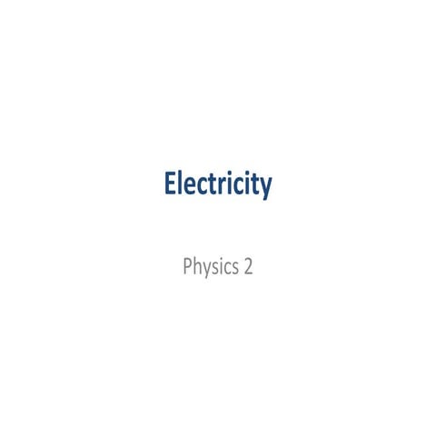 Electricity