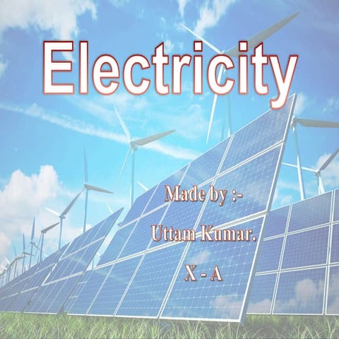 class 10 chapter 12 - Electricity