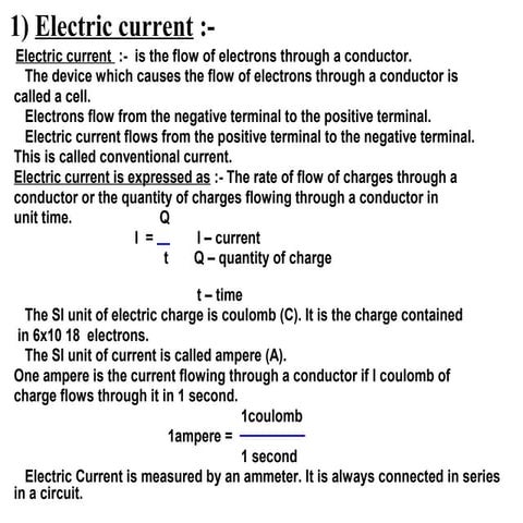 Electricity