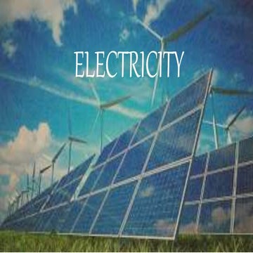 Electricity- physics class 10