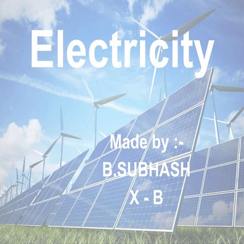 Electricity
