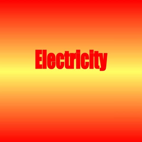 ELECTRICITY TOPIC  JUNIOR HIGH SCHOOL PT