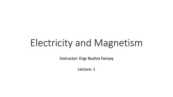 Electric Charge | PPT