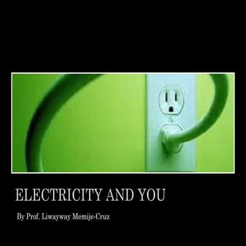 Electricity and You